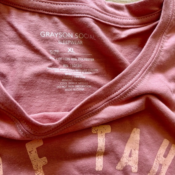 NWT Grayson Social Sleepwear Set Size XL - Picture 11 of 11
